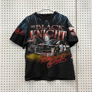 ITEM#87 Vintage Dale Earnhardt Black Knight NASCAR Lightning Shirt
Size M
20x25